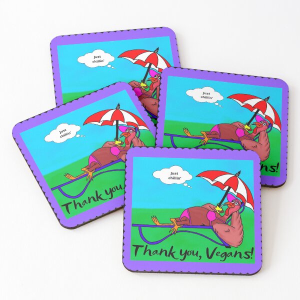 Item preview, Just chillin', thank you, Vegans! 2 of 2 designed and sold by LittleAngy.