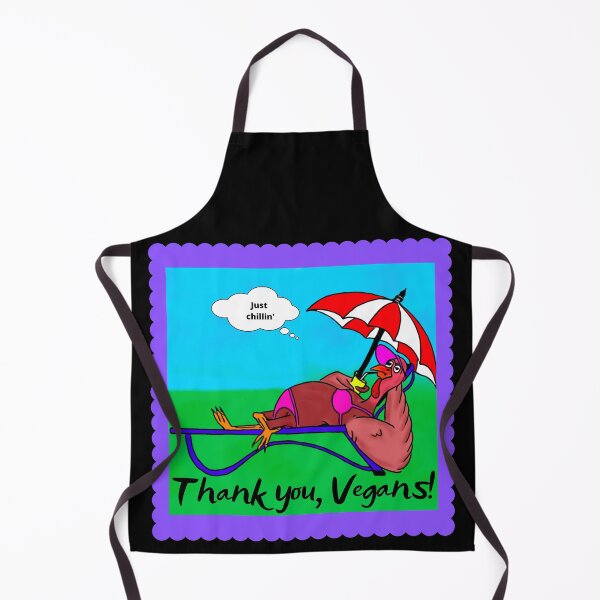 Item preview, Just chillin', thank you, Vegans! 2 of 2 designed and sold by LittleAngy.