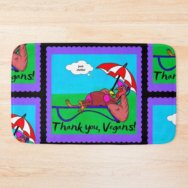 Item preview, Just chillin', thank you, Vegans! 2 of 2 designed and sold by LittleAngy.