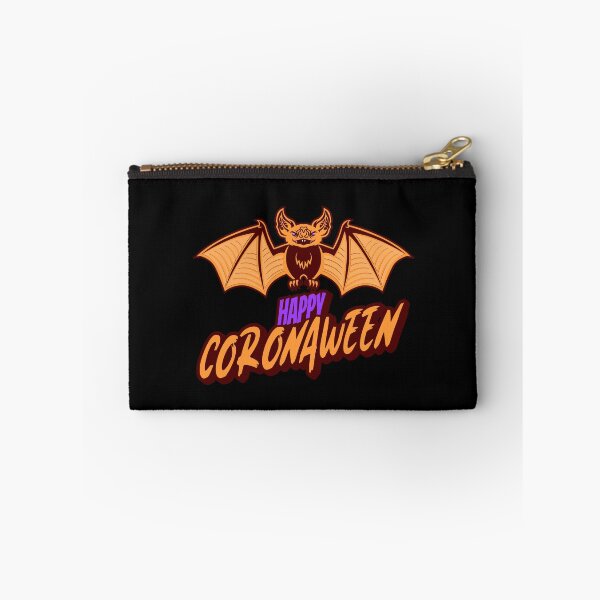 Item preview, Happy Coronaween! Quarantined Halloween with a Bat  designed and sold by TwinTailDesigns.