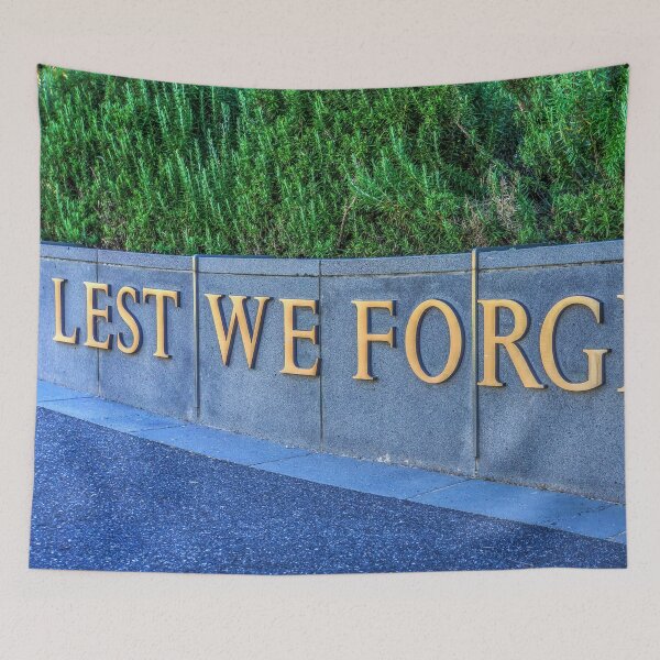 Item preview, "Lest We Forget" at the Soldiers Memorial - Bendigo, Victoria designed and sold by Steven Jodoin.
