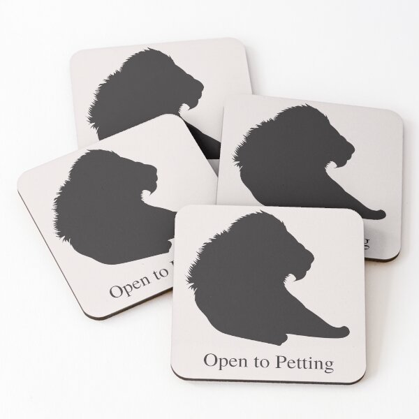 Item preview, 'Open to Petting' - Lion Top designed and sold by Millenial Designs.