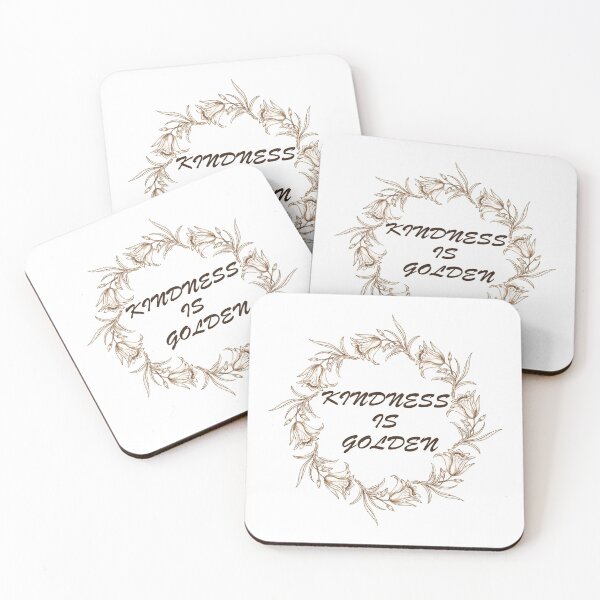 Item preview, Kindness is Golden ! WATERCOLOR FLOWERS !  designed and sold by TheAwesomeMiro.