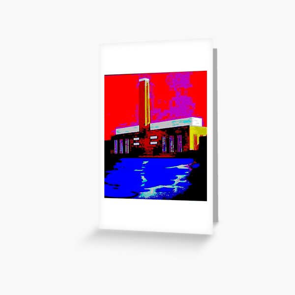 Tate Modern - London art gallery - Speccy style Greeting Card