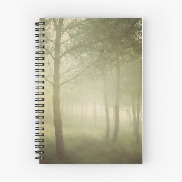 Item preview, young pines in the sea mist designed and sold by paulgrand.