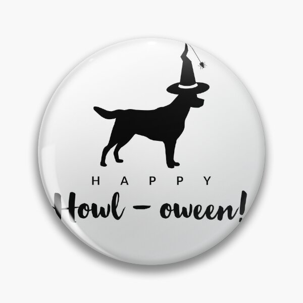 Item preview, Happy Halloween - howl oween - dogs - funny  designed and sold by Tropical Blood.