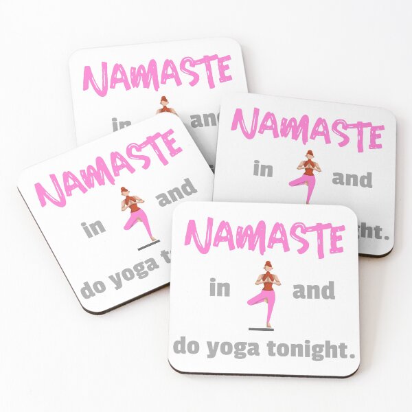 Item preview, Namasté in and do yoga tonight designed and sold by spiritual-tee.