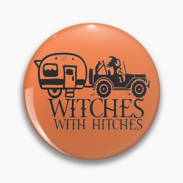 Item preview, Witches With Hitches Funny Halloween Camping Gift Camper designed and sold by MousaObaid.