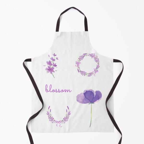 Item preview, Purple Watercolor Flowers And Wreaths Collection Pack designed and sold by delinscious.