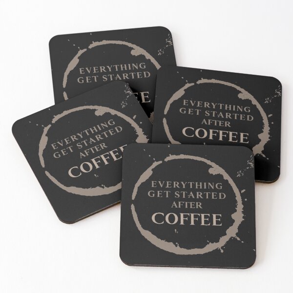 Item preview, Everything Get Started After Coffee designed and sold by YOYOCollection.