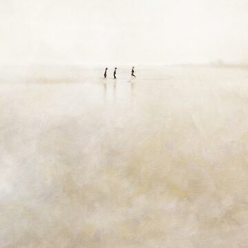 Artwork thumbnail, three girls running by paulgrand