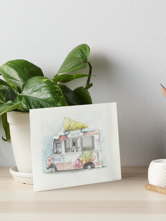 Banksy Dynamite Icecream Gallery Wrapped Canvas 