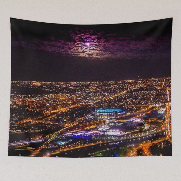 Item preview, Blood Moon Rising Over Melbourne Victoria - 28 Sep 2015 designed and sold by Steven Jodoin.