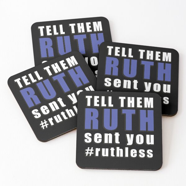 Item preview, Copy of  Ruth Sent US notorious RBG Vote 2020 dump trump #ruthsentme #ruthless designed and sold by AllLeftSides42.