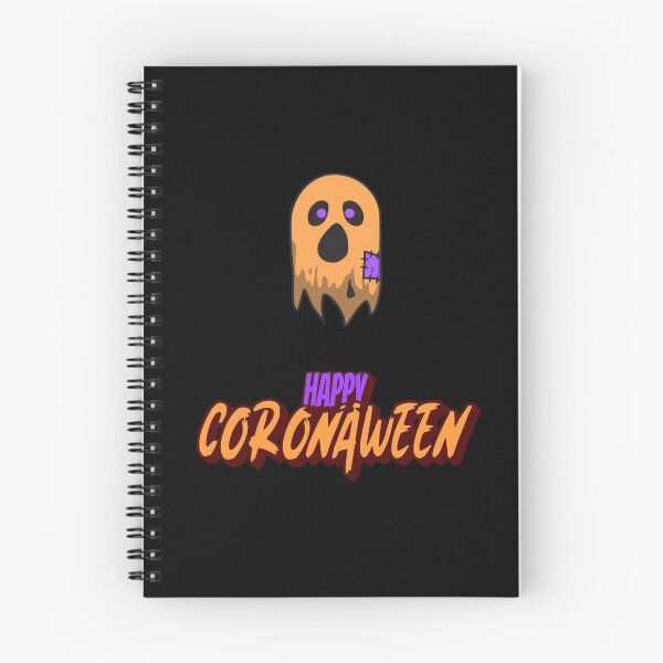 Item preview, Happy Coronaween! Quarantined Halloween with a Ghost designed and sold by TwinTailDesigns.