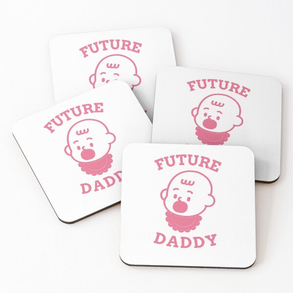 Item preview, Future Daddy - Baby Pink Edition designed and sold by DiceNLDesigns.