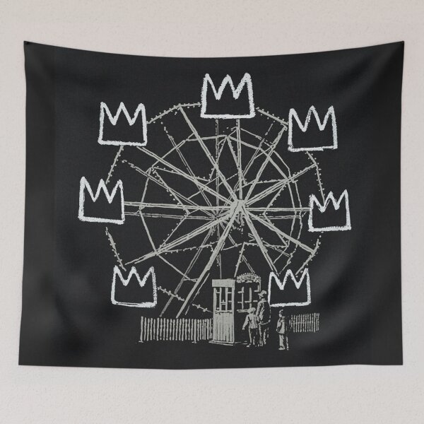 Item preview, Banksy Ferris Wheel Mural London 2017 designed and sold by WE-ARE-BANKSY.