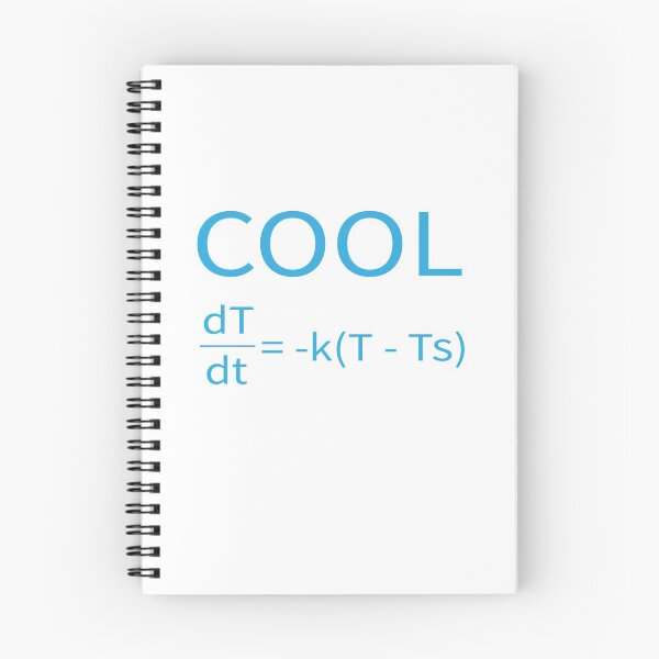 Item preview, Cools Maths Games Nerdy t-shirt-  Newton's Law of Cooling designed and sold by kamal8206.