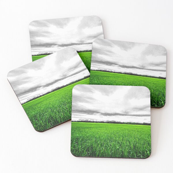 Item preview, Gray Sky and Green Grass designed and sold by Indra Agrawal.