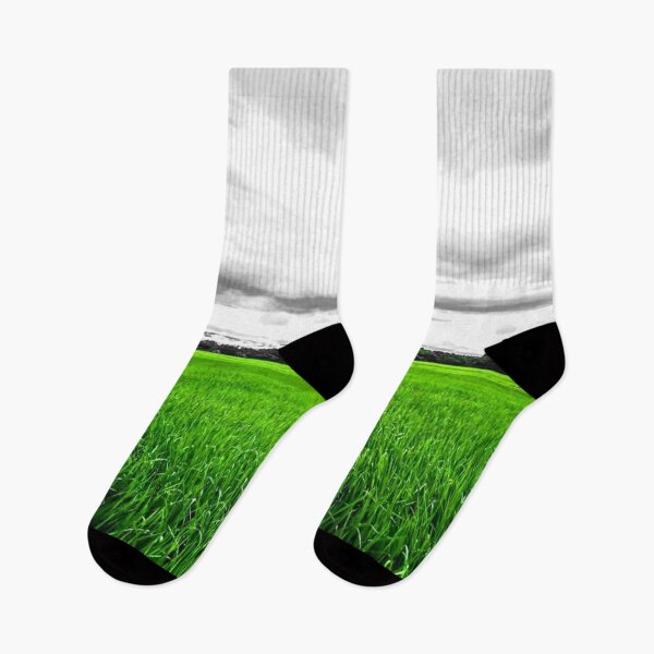 Item preview, Gray Sky and Green Grass designed and sold by Indra Agrawal.