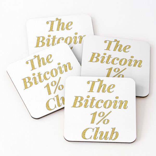 Item preview, Bitcoin One Percent designed and sold by ThreadsByCampion.