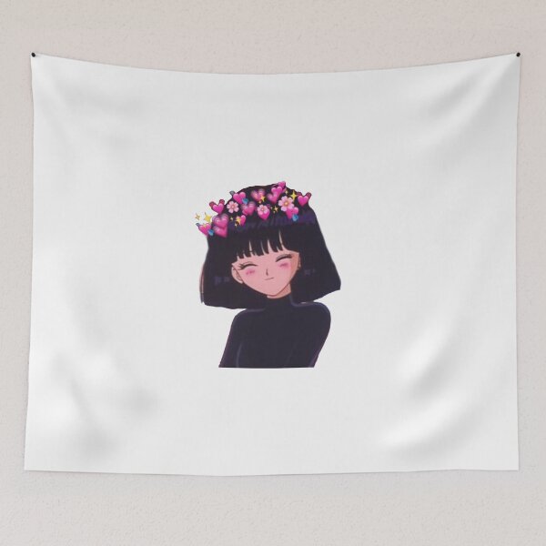 Item preview, Wholesome Anime Girl (Transparent) designed and sold by Merch-For-All.