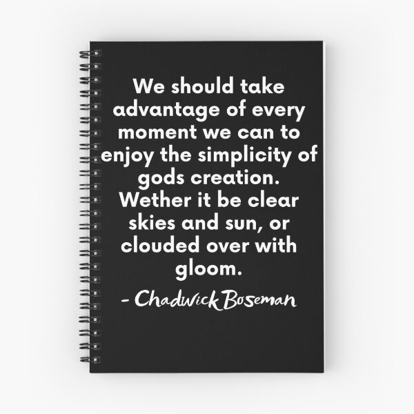 Item preview, Meaningful Chadwick Boseman Quote designed and sold by BigBoyShop.