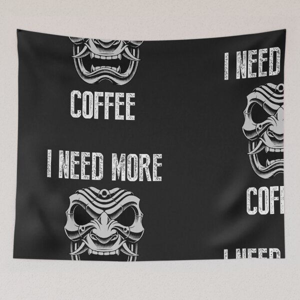 Item preview, I NEED MORE COFFEE FOR  HALLOWEEN  designed and sold by ayaato.