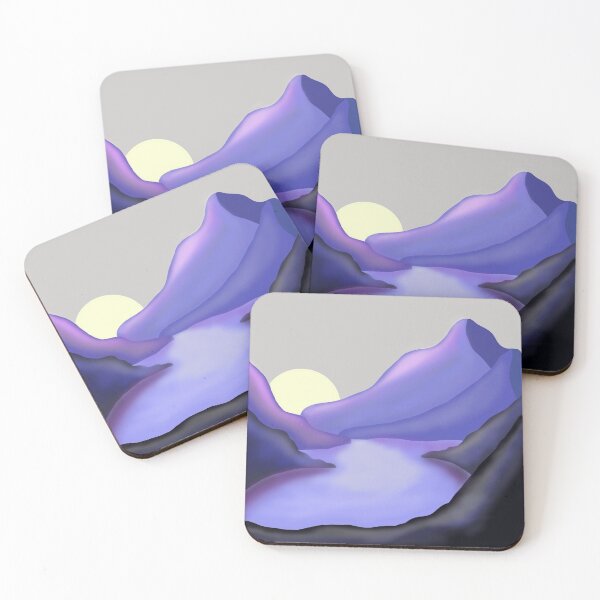 Item preview, Sunrise over the mountains designed and sold by AesirArtwork.