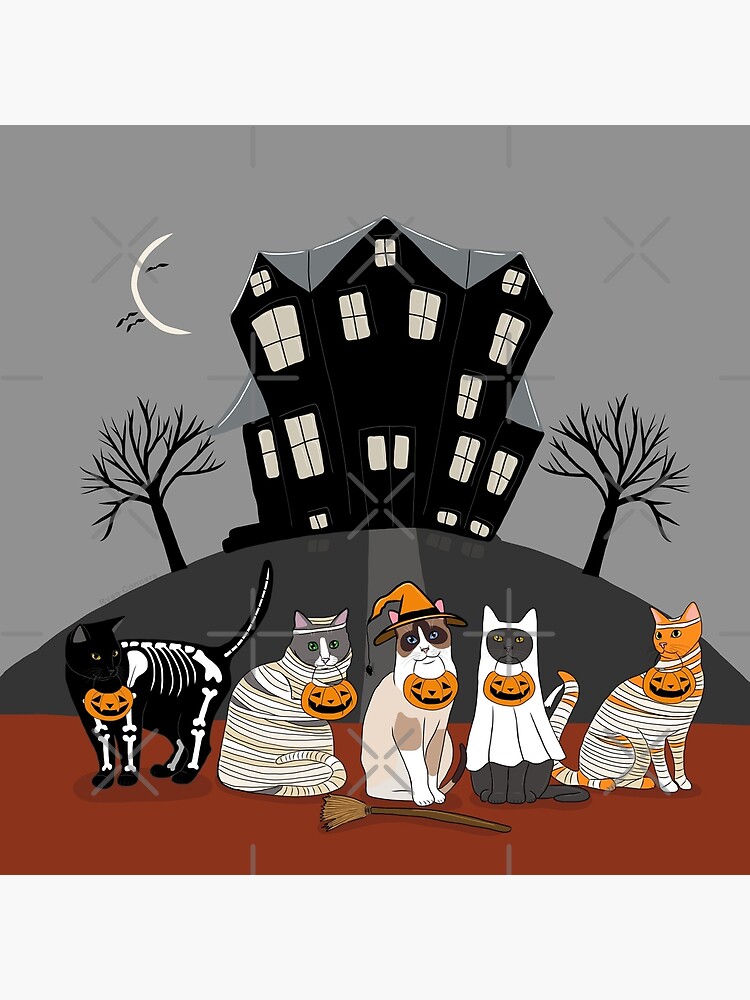 The Trick or Treat Kitties by kilkennycat