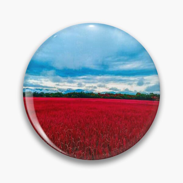 Item preview, Red Grass Under The Blue Sky designed and sold by Indra Agrawal.