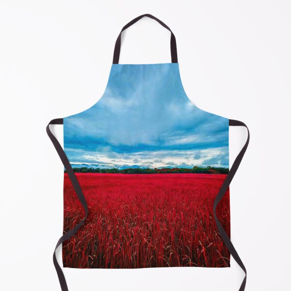 Item preview, Red Grass Under The Blue Sky designed and sold by Indra Agrawal.