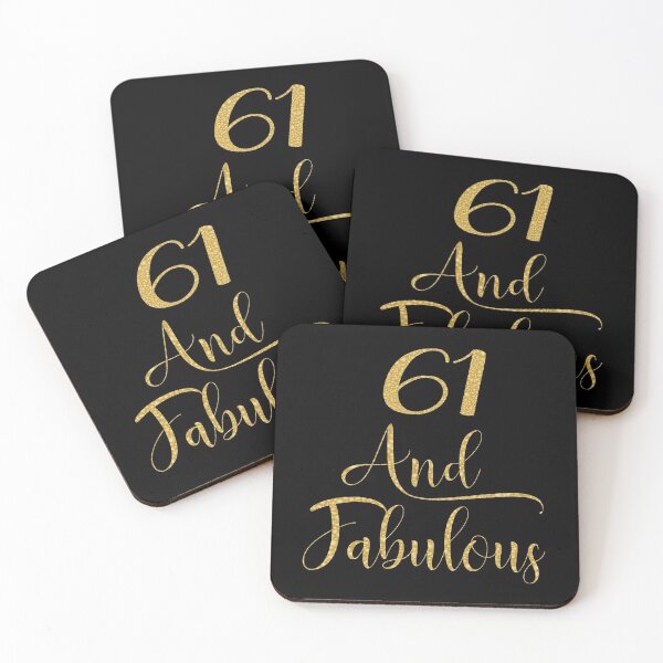 Item preview, Women 61 Years Old And Fabulous 61st Birthday Party graphic designed and sold by Grabitees.