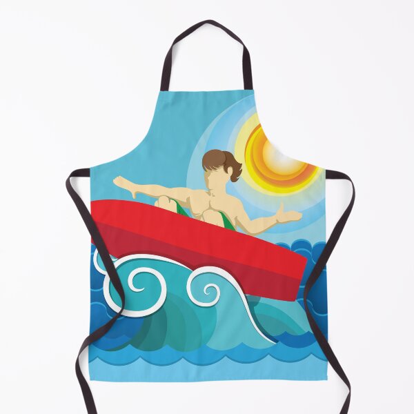 Item preview, Illustration of person surfing on the waves, water sport. Ideal for sports and institutional materials designed and sold by LucianoCosmo.