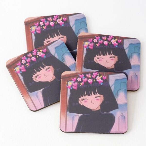 Item preview, Wholesome Anime Girl Heart Emojis  designed and sold by Merch-For-All.