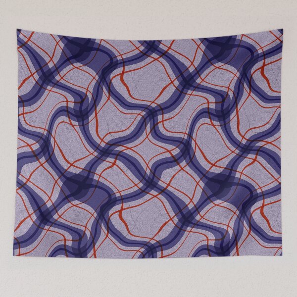 Item preview, Red Purple Pattern designed and sold by Sybille-Yates.