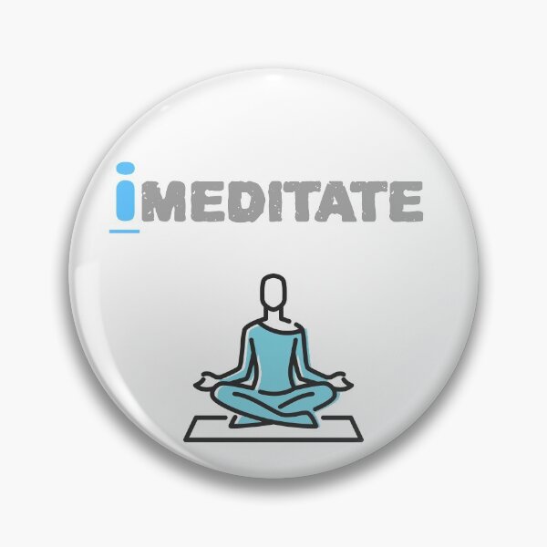 Item preview, Blue man meditates designed and sold by spiritual-tee.