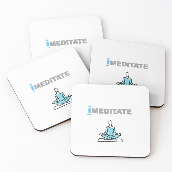 Item preview, Blue man meditates designed and sold by spiritual-tee.