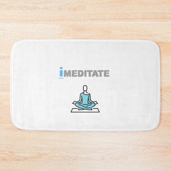 Item preview, Blue man meditates designed and sold by spiritual-tee.