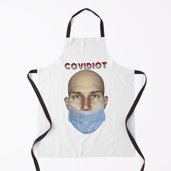 Item preview, How a Covidiot Wears a Mask designed and sold by MarkUK97.