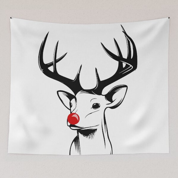 Item preview, Christmas Rudolph reindeer. designed and sold by Robyn18.