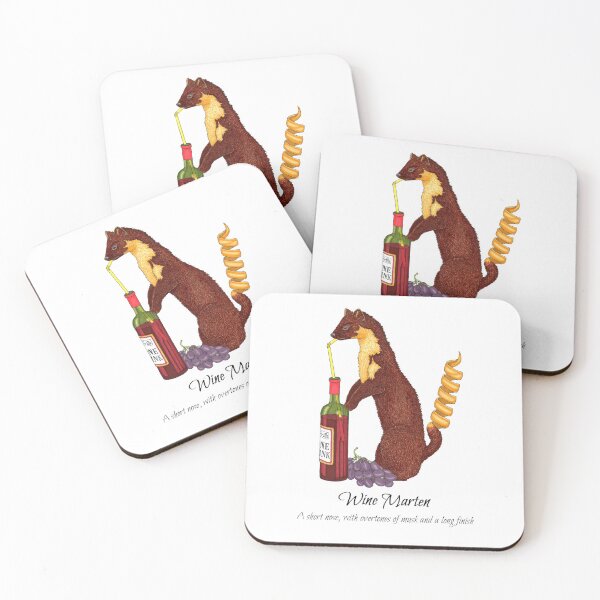 Item preview, Wine Marten designed and sold by IdolScribblings.