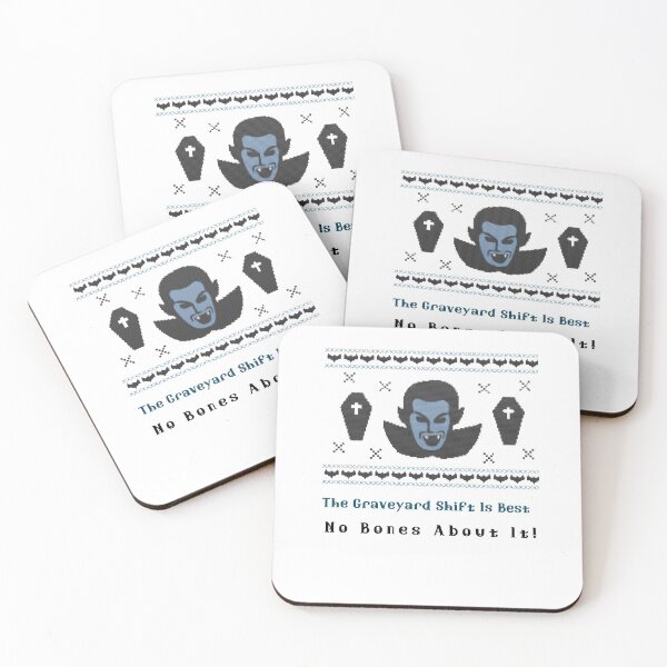 Item preview, the Graveyard Shift Is Best No Bones About It ! Funny Design for Halloween  designed and sold by Widisp.