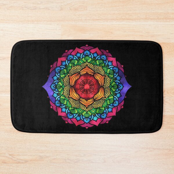 Item preview, 7 Chakra Mandala – 01 BBG designed and sold by chakraplaza.