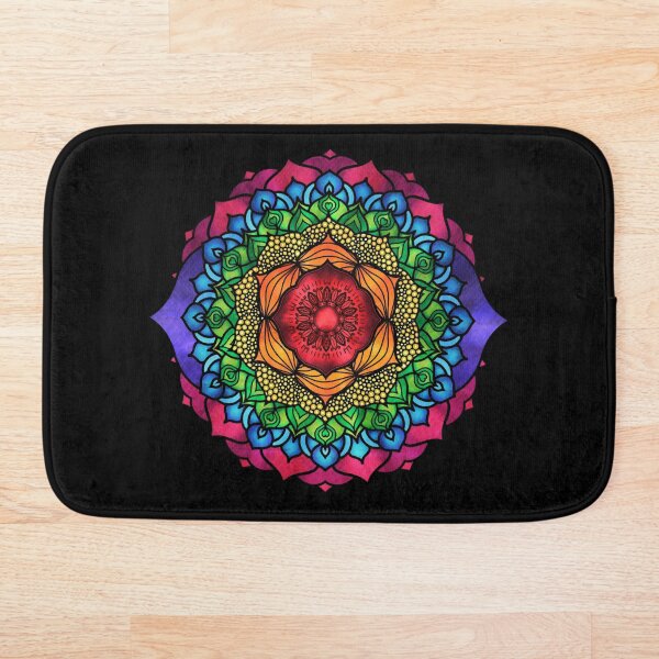 Item preview, 7 Chakra Mandala – 01 BBG designed and sold by chakraplaza.