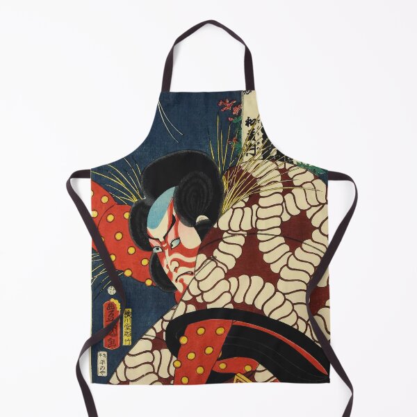 Item preview, Vintage Japanese woodblock print designed and sold by monsterplanet.