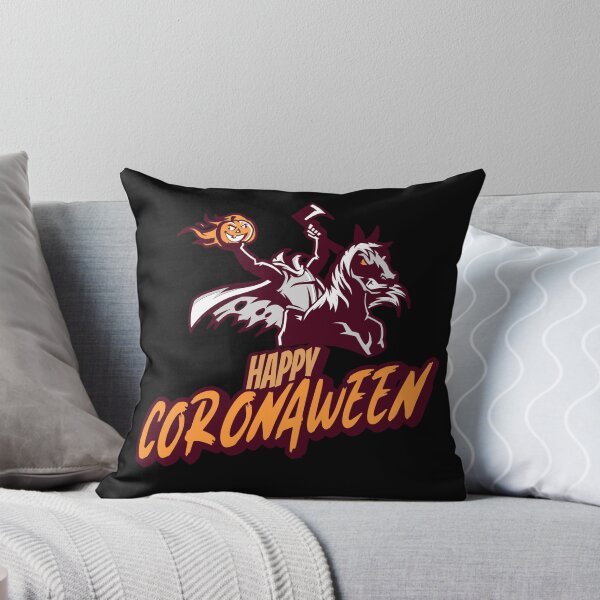 Item preview, Happy Coronaween! Quarantined Halloween with the Headless Horseman! designed and sold by TwinTailDesigns.