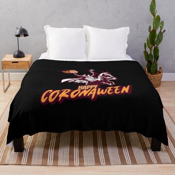 Item preview, Happy Coronaween! Quarantined Halloween with the Headless Horseman! designed and sold by TwinTailDesigns.