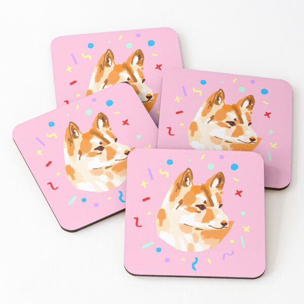 Item preview, Dingo, Dog, Aussie, Australian, Australia, Pup, Puppy, Colorful, Fun, Confetti designed and sold by Megan O'Brien.