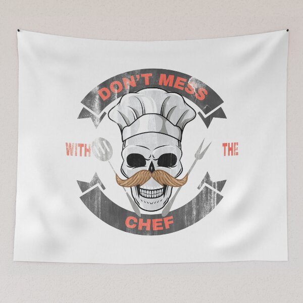 Item preview, Don't Mess with the Chef with a Moustache designed and sold by Magic-Moon.